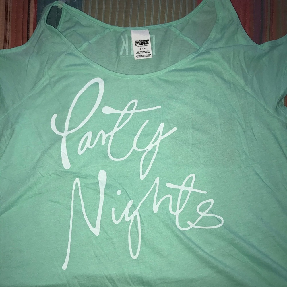 Baby blue shirt from PINK